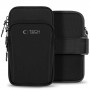Tech-Protect M7 Universal Sport Armband case, black/black