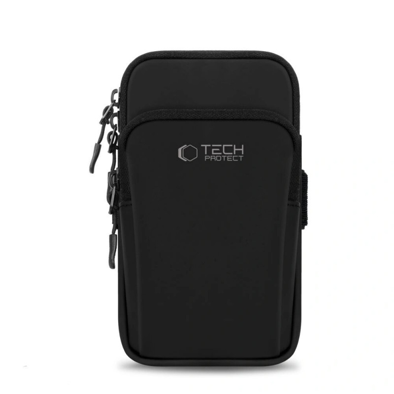 Tech-Protect M7 Universal Sport Armband case, black/black