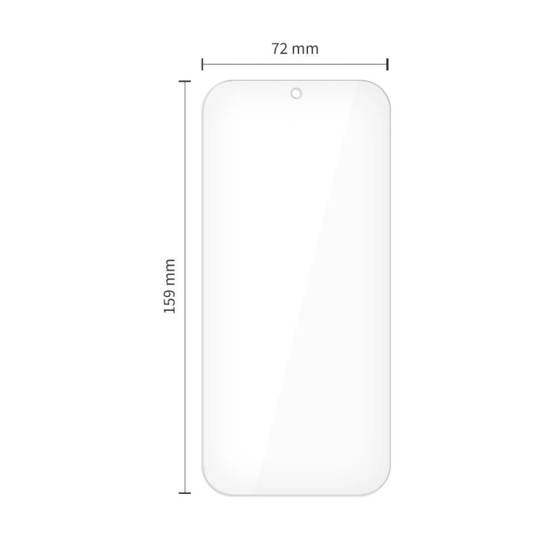 Tech-Protect Glass Fit+ tempered glass for Google Pixel 9 Pro XL / 10 Pro XL / 11 Pro XL, clear (2 pcs)
