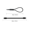 Tech-Protect Ultraboost DNA keychain USB-C / USB-C cable PD 60W / 3A, 17 cm, iron grey