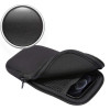 Tech-Protect SM70 universal phone pouch, 6.0-7.2 inch, neoprene, with neck strap, black
