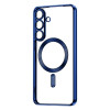 Tech-Protect Magflex MagSafe case for Samsung Galaxy S25 FE, navy blue
