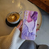 Tech-Protect Icon silicone case for Samsung Galaxy S25 FE, marble, pink