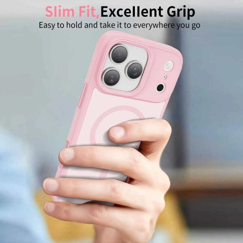 Tech-Protect MagMat MagSafe case for Apple iPhone 17 Pro Max, matte pink