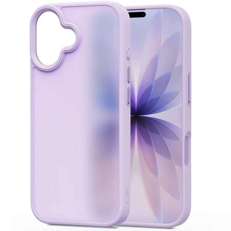 Tech-Protect MagMat case for Apple iPhone 17, matte lavender