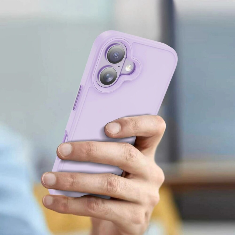 Tech-Protect MagMat case for Apple iPhone 17, matte lavender