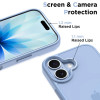 Tech-Protect MagMat THP4944 case for Apple iPhone 17, matte mist blue