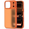 Tech-Protect MagMat case for Apple iPhone 17 Pro, matte cosmic orange