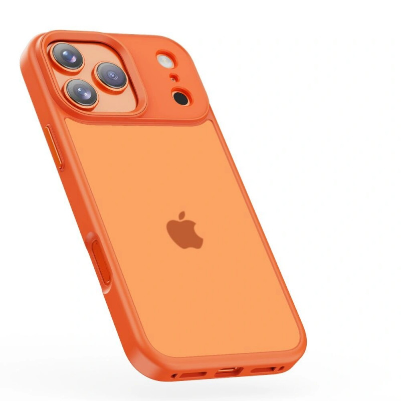 Tech-Protect MagMat case for Apple iPhone 17 Pro, matte cosmic orange