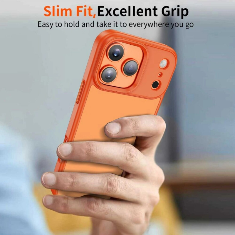 Tech-Protect MagMat case for Apple iPhone 17 Pro, matte cosmic orange