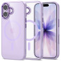 Tech-Protect MagMat MagSafe case for Apple iPhone 17, lavender/clear
