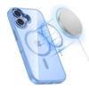 Tech-Protect MagMat MagSafe case for Apple iPhone 17, mist blue/clear