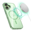 Tech-Protect MagMat MagSafe case for Apple iPhone 17, sage/clear
