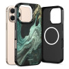 Tech-Protect Lamano MagSafe case for Apple iPhone 16 Pro Max, Verde Aura