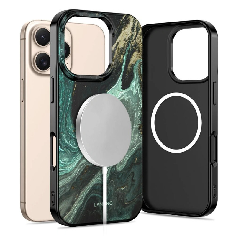Tech-Protect Lamano MagSafe case for Apple iPhone 16 Pro Max, Verde Aura