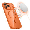 Tech-Protect MagMat MagSafe case for Apple iPhone 17 Pro Max, cosmic orange/clear