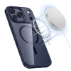 Tech-Protect MagMat MagSafe case for Apple iPhone 17 Pro Max, deep blue/clear