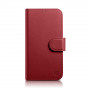 iCarer Wallet Case 2in1 leather flip case for iPhone 14 Plus, Anti-RFID, red (WMI14220727-RD)