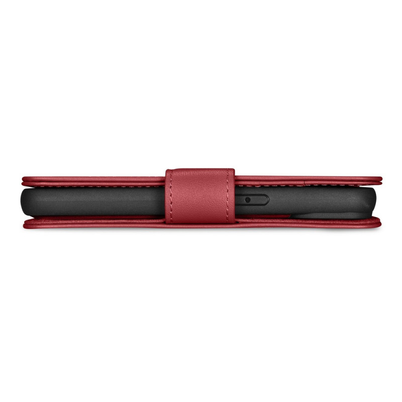 iCarer Wallet Case 2in1 leather flip case for iPhone 14 Plus, Anti-RFID, red (WMI14220727-RD)