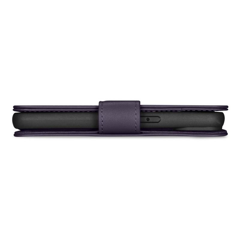 iCarer Wallet Case 2in1 leather flip case for iPhone 14 Plus, Anti-RFID, dark purple (WMI14220727-DP)