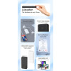 Dudao K10 10000 mAh power bank, 2 x USB-A, 2.4 A, white