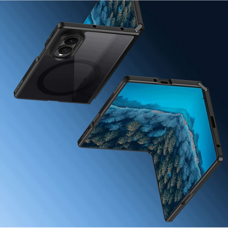 Dux Ducis Aimo Hybrid case for Samsung Galaxy Z Fold8, magnetic, black