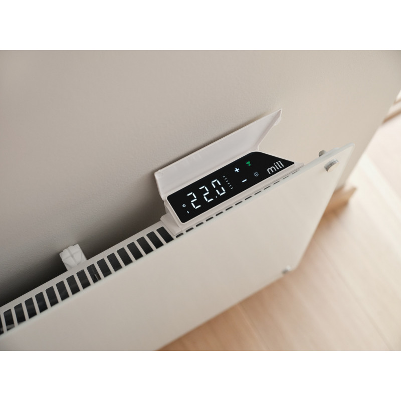 Mill Glass Smart WiFi Gen. 4 GL400WIFI4 panel heater, 400 W, white, IPX4