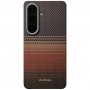 PITAKA Edge Case MagSafe case for Samsung Galaxy S26+, sunset