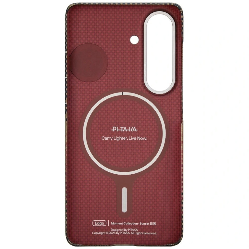 PITAKA Edge Case MagSafe case for Samsung Galaxy S26+, sunset