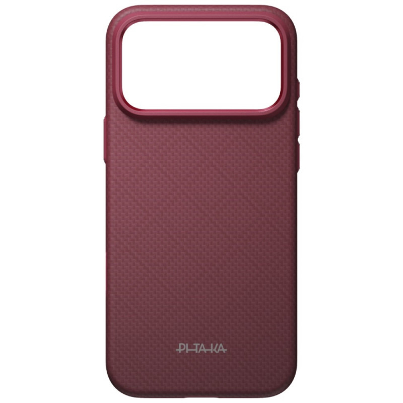PITAKA Summa Case for Apple iPhone 18 Pro Max / 17 Pro Max, burgundy