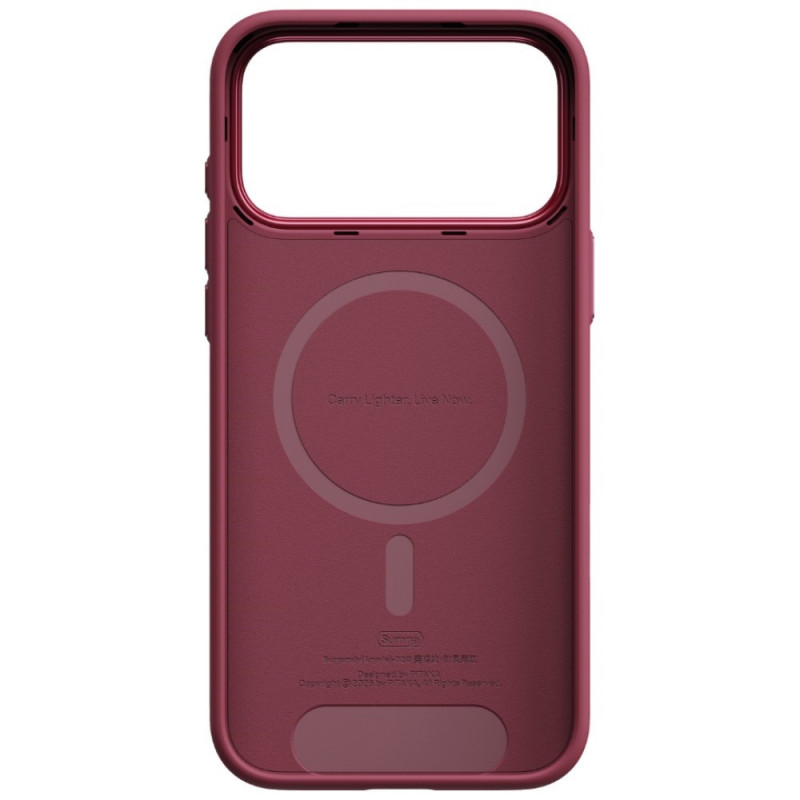 PITAKA Summa Case for Apple iPhone 18 Pro Max / 17 Pro Max, burgundy