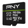 PNY PRO Elite Prime microSDXC memory card 512 GB, UHS-I, Class 10, U3, V30, P-SDU512V32200PEP-GE