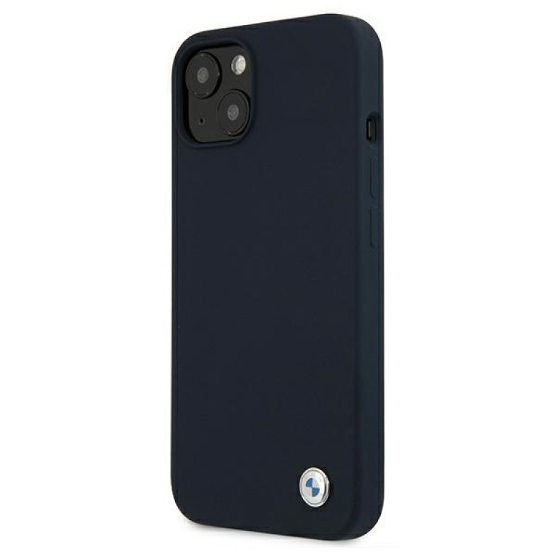 BMW BMHCP13SSILNA Apple iPhone 13 mini hardcase Silicone Signature, Navy