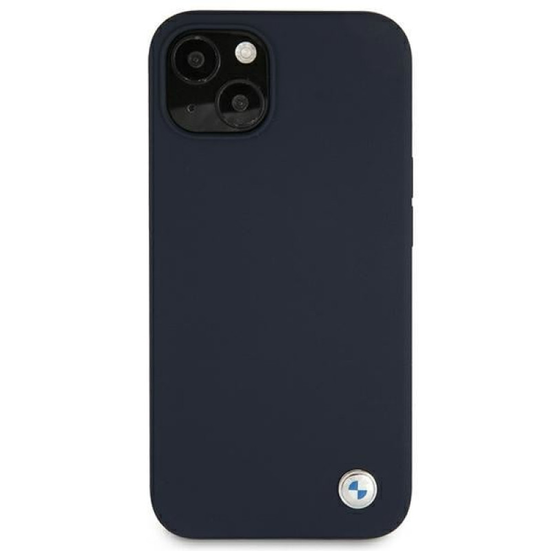 BMW BMHCP13SSILNA Apple iPhone 13 mini hardcase Silicone Signature, Navy