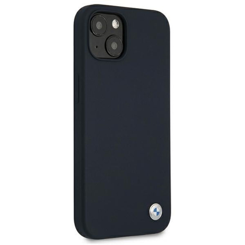 BMW BMHCP13SSILNA Apple iPhone 13 mini hardcase Silicone Signature, Navy
