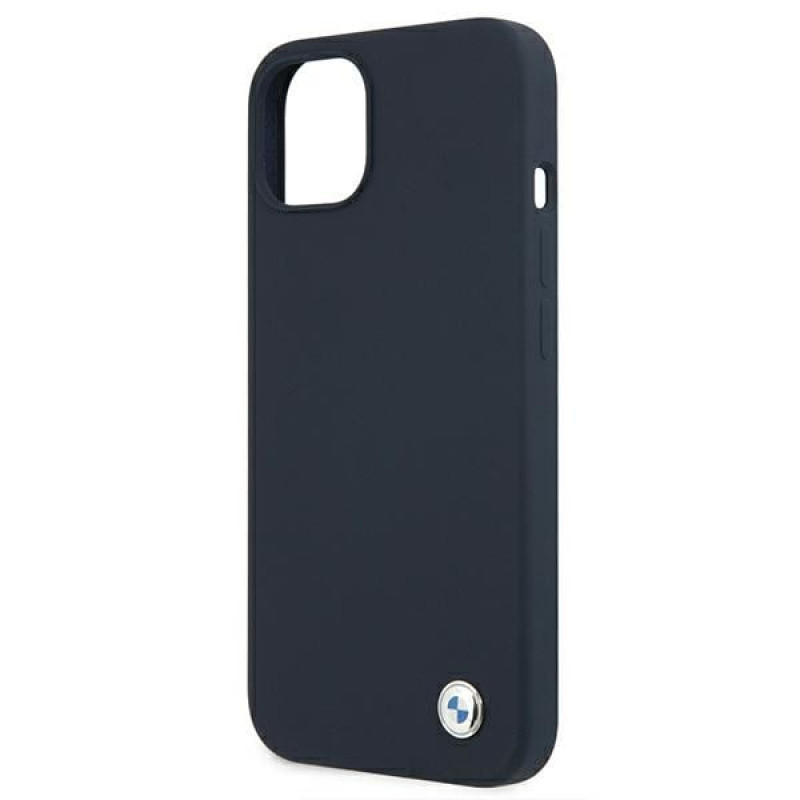 BMW BMHCP13SSILNA Apple iPhone 13 mini hardcase Silicone Signature, Navy