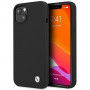 BMW BMHCP13SSILBK Apple iPhone 13 mini hardcase Silicone Signature, Black