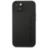Mercedes-AMG AMHCP14SDOLBK Apple iPhone 14 hardcase Leather Hot Stamped, Black