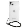 Guess GUHCP13SKPSBK Apple iPhone 13 mini hardcase Black Pearl, Transparent