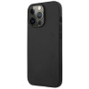 Mercedes-AMG AMHCP14LDOLBK Apple iPhone 14 Pro hardcase, Leather Hot Stamped, black