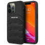 Mercedes-AMG AMHCP14LGSEBK Apple iPhone 14 Pro hardcase, Leather Debossed Lines, black