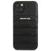 Mercedes-AMG AMHCP14MGSEBK Apple iPhone 14 Plus / 15 Plus hardcase, Leather Debossed Lines, black