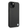 BMW BMHMP14SSLLBK Apple iPhone 14 hardcase, Signature Logo Imprint MagSafe, black