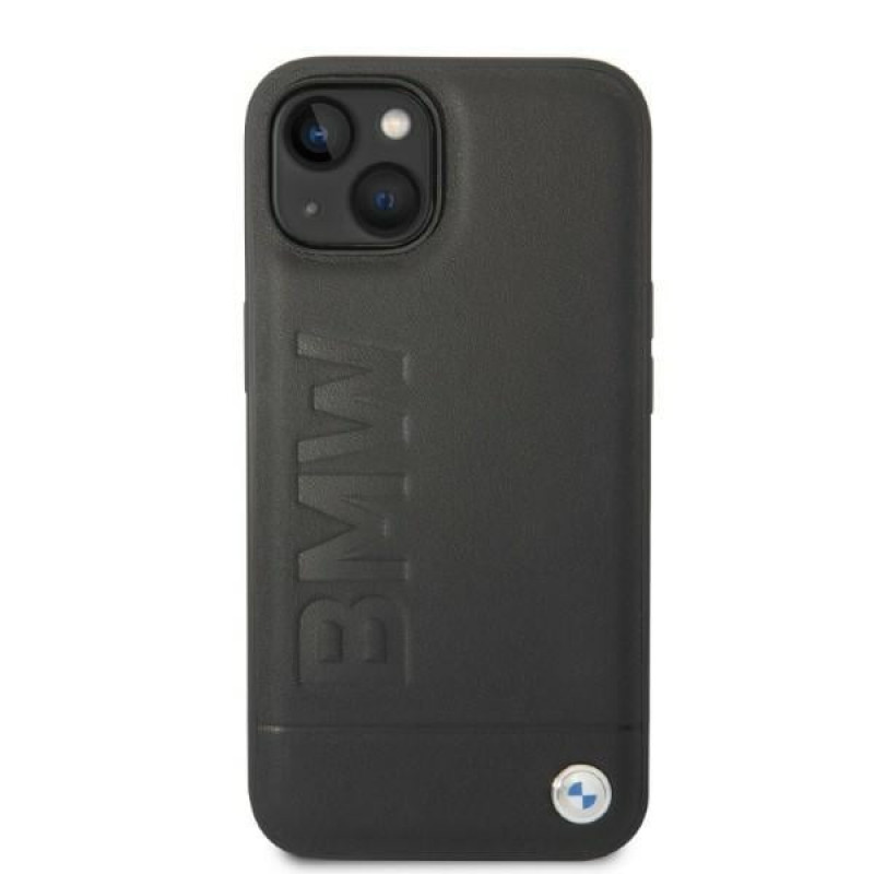 BMW BMHMP14MSLLBK Apple iPhone 14 Plus / 15 Plus hardcase, Signature Logo Imprint MagSafe, black