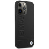BMW BMHMP14XSLLBK Apple iPhone 14 Pro Max hardcase, Signature Logo Imprint MagSafe, black