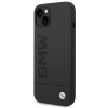 BMW BMHMP14MSLBLBK Apple iPhone 14 Plus / 15 Plus hardcase, Silicone Signature Logo MagSafe, black