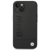BMW BMHMP14MSLBLBK Apple iPhone 14 Plus / 15 Plus hardcase, Silicone Signature Logo MagSafe, black