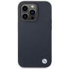 BMW BMHMP14XSILNA Apple iPhone 14 Pro Max case, Silicone Metal Logo MagSafe, navy