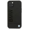 BMW BMHCP14MSLLBK Apple iPhone 14 Plus / 15 Plus case, Leather Stamp, black