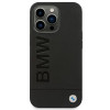 BMW BMHCP14XSLLBK Apple iPhone 14 Pro Max case, Leather Stamp, black